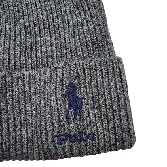 Polo Ralph Lauren Men's Wool Blend Beanie Hat - One Size - Picture 3 of 6